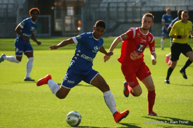 Florian David élu homme du match contre Jura Sud